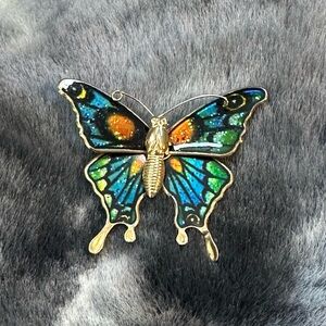 Vintage Butterfly Brooch 🦋